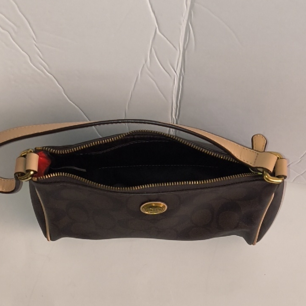 Coach Dark Brown Shoulder Bag - Picture 3 of 3